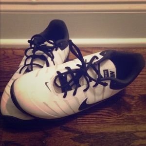 Black and white nike air